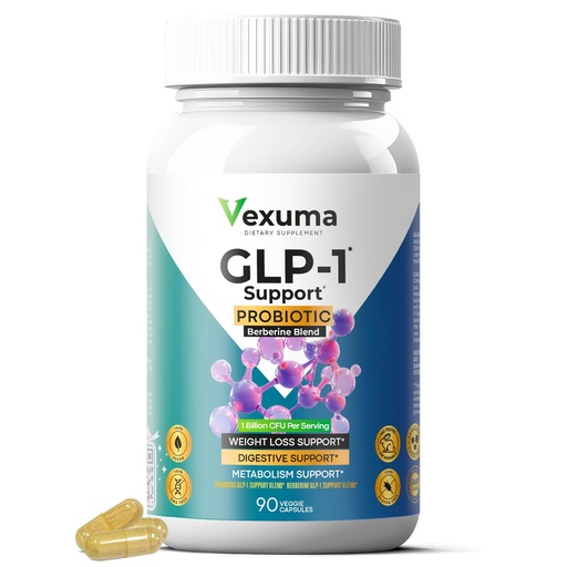 [BRSRGAL2AUNQAHI6] GLP-1 Support Probiotic Supplement for Weight Loss - Daily GLP1 Support for Women Men to Support Metabolism Healthy Gut & Boost Fat Burn - Natural Oral GLP-1 Support with Berberine HCl