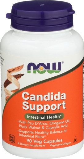 [BRSWIYYPOMNWECT6] NOW Candida Support, 90 Count (Pack of 2)