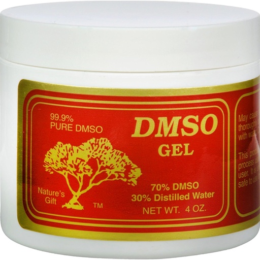 [BRSWICD3O56W2CLK] DMSO Gel 70/30 - Unfragranced - 4 oz - 99% Pure DMSO - Natures's Gift