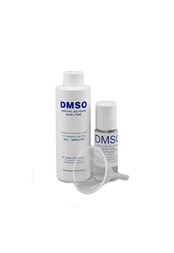 [BRSWIZD3BZ5B6F3I] Pharmaceutical Grade REFILLABLE ROLL-ON Bottle of DMSO 99.9% Pure- UNDILUTED KIT
