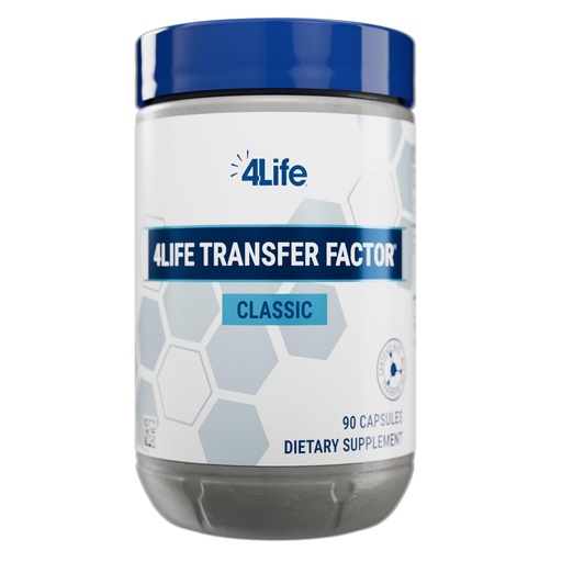 [BRSWIYQGCYIGY3LY] 4Life - Transfer Factor Classic - Immune Support Supplement with Colostrum Peptides Supports Immune Health Balance Daily Wellness - 90 Veggie Capsules