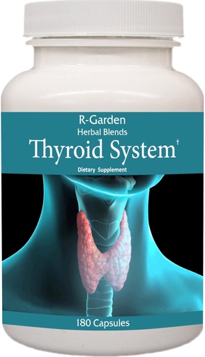 [BRSWIYYEOV4WKYA3] Thyroid System, 180 caps.