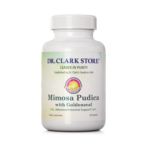 [BRSRA2YBCUPQYALU] Dr Clark Store Mimosa Pudica & Goldenseal – 100 Capsules, Supports Digestive Health, Gut Balance & Immune Support