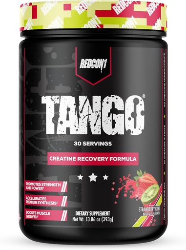 [BRSWG2QDAR6WAFI7] REDCON1 Tango Creatine Powder, Strawberry Kiwi - Sugar Free + Keto Friendly Creatine Supplement - Betaine Anhydrous for Muscle Endurance & Strength (30 Servings)