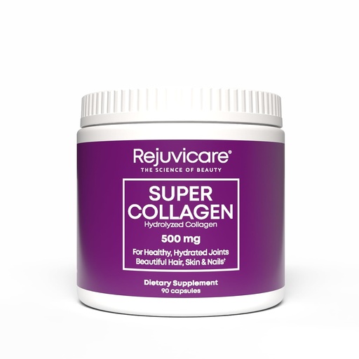 [BRSWKEATOUGBMAIZ] Rejuvicare Super Collagen Capsules for Beauty, Healthy Joints, Hair, Skin, & Nails, 90 Servings, Multi, (N8745)