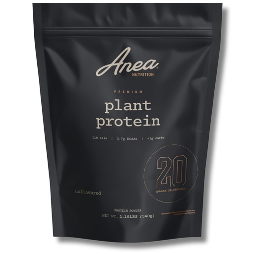 [BRSREAQNAECQK3AU] Anea Plant Protein - Unflavored | 20g Vegan Protein | Low Carb <1g | Complete Amino Acids | Dairy-Free, Gluten-Free, Cholesterol-Free | Neutral Flavor for Smoothies & Recipes | Made in GMP Facility