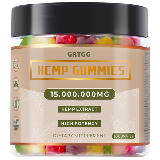 [BRSRACYTBMNQMCI4] Hemp Gummies Advanced Extra Strength- High Potency Natural Hemp Oil Extract Gummy, Great for Peace & Relaxation,Naturals Fruit Flavors,Made in USA