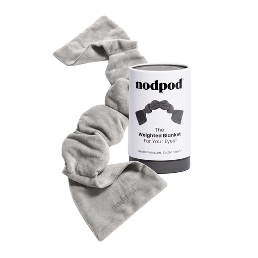[BRSWGED5OAAQEETU] Nodpod Gentle Pressure Sleep Mask | Patented Light Blocking Design for Sleeping, Traveling & Relaxation - Elephant Gray