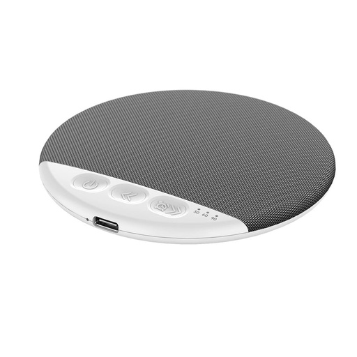 [BRSRGHQPOQDRMDT6] Under Pillow Speaker for Sleeping, Mini Bone Conduction Bluetooth Sleep Aid, Stereo Bass, Volume Control, TF Card Support, Plastic, Battery Powered (Grey)