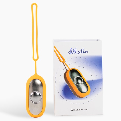 [BRSW2CAZC4DQGCTV] The Chill Pill Sleep Aid Device, Compact Sleep Device for Stress Relief, Panic Attacks and Agitation, Chill Pill Device for Improved Sleep, Mood and Focus - The Original Chill Pill by Mend Your Mental