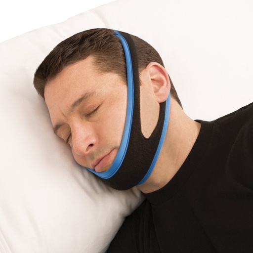 [BRSWGED2CUBA2C3L] SleepPro™ Anti Snoring Chin Strap - Sleep Aid that Stops Snoring & Ease Breathing - Effective Snore Relief - Snore Stopper Jaw Support - Natural, Comfortable & Adjustable