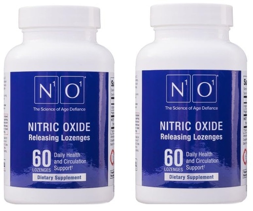 [BRSRAYI7CUNA4AL4] N1O1 Nitric Oxide Lozenges for Heart Health Support - Dietary Supplement for Blood Flow, Oxygenation and Blood Pressure - 120 Count