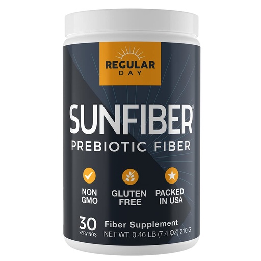 [BRSW2EDRDIFQY3D6] Sunfiber, Prebiotic Fiber Supplement for Digestive Health - Promotes Gentle Regularity | Gluten Free, Vegan, Dairy Free, Non-GMO, Keto, Tasteless | One Simple Ingredient | 30 Servings