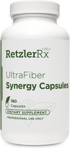 [BRSROAAYB4NWKHT4] HormoneSynergy UltraFiber Lean Capsules by RetzlerRx - 100% Natural and Soluble Propolmannan Fiber - Supports Satiety and Healthy Bowel Movements
