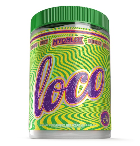 [BRSRAGTRBUBQKCDA] MyoBlox Loco | Pre Workout (40 Servings, Gorilla Juice)