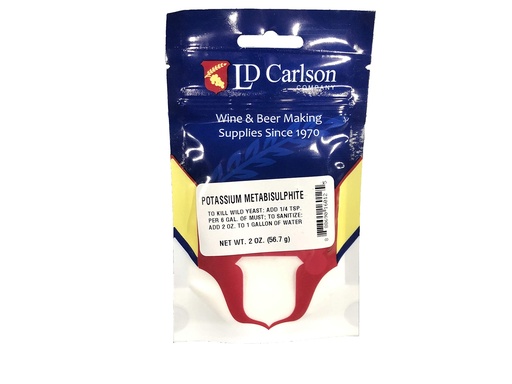 [BRSWICAZCUBQK3TO] LD Carlson 6012A Potassium Metabisulfite 2 oz.