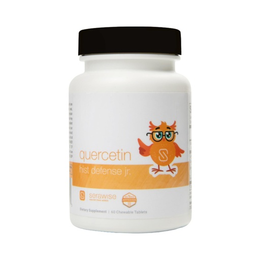 [BRSRACQTBB6QO236] Quercetin Hist Defense Jr. By Dr. Ana Maria Temple | Natural Seasonal Support for Kids | With Quercetin, Stinging Nettle, Bromelain, NAC and Vitamin C | 60 Chewable Tablets