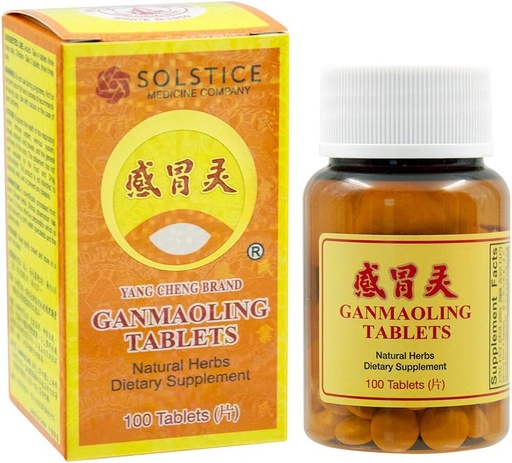 [BRSWIZQTBR4WGH3M] Yang Cheng Brand Gan Mao Ling 100 Tablets Bottle