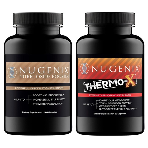 [BRSRACQOPMJWCFA3] Nugenix Thermo-X Fat Burner and Nitric Oxide Booster for Men