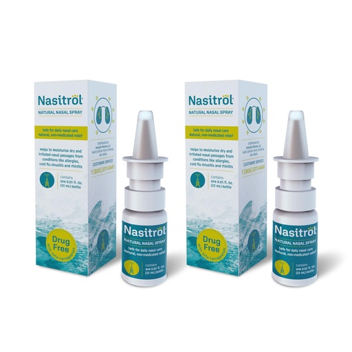 [BRSRA2Y6CAHB633O] Natural Nasal Spray - Saline Nasal Care Daily Mist - Severe Nasal Spray Moisturizing Sinus Nasal Sprays & Instant Relief for Daily Use - 1.7 fl. Oz. (50 ml) Bottle (Pack of 2)