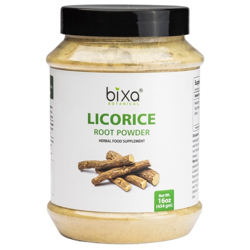 [BRSWKGQZCYPQA2Y5] bixa BOTANICAL Licorice Root Powder (454g /16 Oz) (Glycyrrhiza glabra), Dietary Supplement