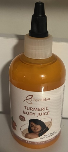 [BRSRGCYROJ4AEG37] Byenblan Turmeric Body Juice, 2Xtra Strong Formula, 7 Days Results, 4 oz