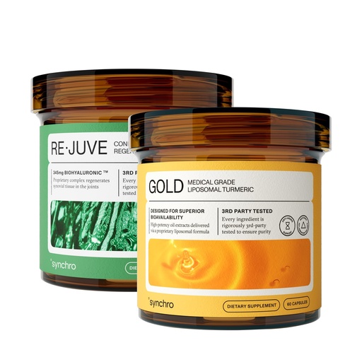 [BRSREGTYOQBGYF3H] Synchro Gold Liposomal Turmeric Rejuve Joint Support Bundle