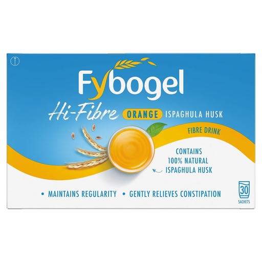 [BRSWIYY3DIDAIYDM] Fybogel Hi Fibre Sachets Orange Flavour 30