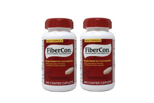 [BRSWYAYPCIAQAADD] Fibercon Fiber Therapy for Regularity with Calcium Polycarbophil, 2 Pack