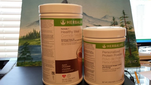 [BRSWIEIIOB7R62D6] Herbalife Formula1 Nutritional Shake(Choose Your Flavor) + Personalized Protein Powder (Dutch Chocolate)