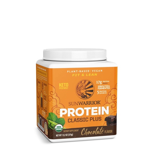 [BRSWGYD4DIMGMF3X] Clean Vegan Protein Powder Chocolate | Organic Protein Powder Plant Based Formula with 5 Superfood Blend Sprouted & Fermented | Non-GMO Low Carb Soy Dairy & Gluten Free (Chocolate, 15 Servings)