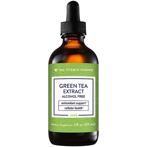 [BRSWIYTYOEDRYG3K] The Vitamin Shoppe Green Tea Extract 1000mg - Antioxidant & Cellular Support | EGCG Polyphenols | 100 Capsules | Fat Metabolism