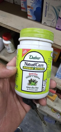 [BRSWIGT3C4CQMHL4] Dabur 2 X Naturecare Double Action Isabgol (2 X 100G) Triphala/Trifala + Ajwain (Bishop's Weed) Relief from Constipation & Gas