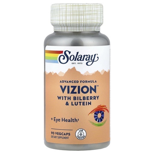 [BRSWIYTYO4GBC334] Solaray Vizion Bilberry Special Formula (42 mg) 90 Count