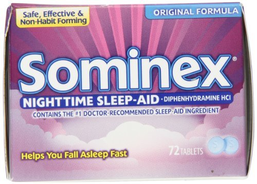 [BRSWKHQTPN5AEYA2] Sominex Original Formula Tablets, 72 Count by Sominex
