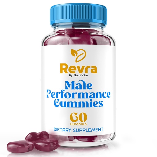 [BRSRGEIEC56WO2Y7] Revra Performance Gummies – Premium Energy Support to Fuel the Body | Natural Formula for Stamina, Circulation & Balance | Great-Tasting Easy-to-Chew Gummy, Non-Habit Forming (60 Gummies)