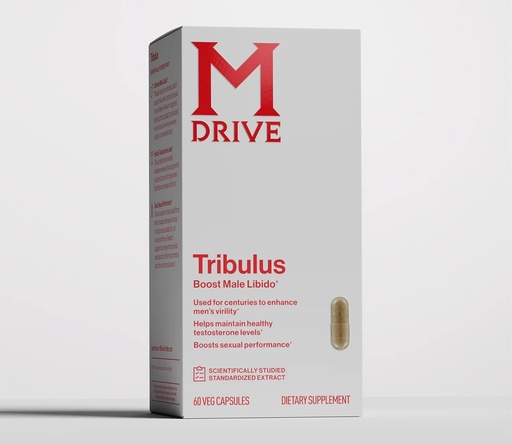[BRSRGAQ3AF4AADQV] Mdrive Tribulus Supplement for Men's Health, Promotes Virility, Supports Testosterone Levels, 60 Capsules