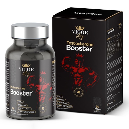 [BRSREAYDDMORE2T4] Testosterone Booster Supplement for Men - Horny Goat Weed, Tongkat Ali, L-Arginine + More - Workout, Build Muscle, Strength, Energy & Performance 90 Capsules