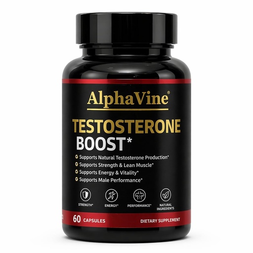 [BRSREHYECIIRM3DU] Testosterone Booster for Men, Horny Goat Weed, Tongkat Ali and Saw Palmetto, 60 Capsules