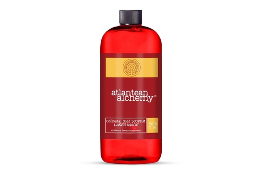 [BRSRE2TQBEIBQYDJ] Colloidal Gold 36.5oz 500PPM Laser-Made