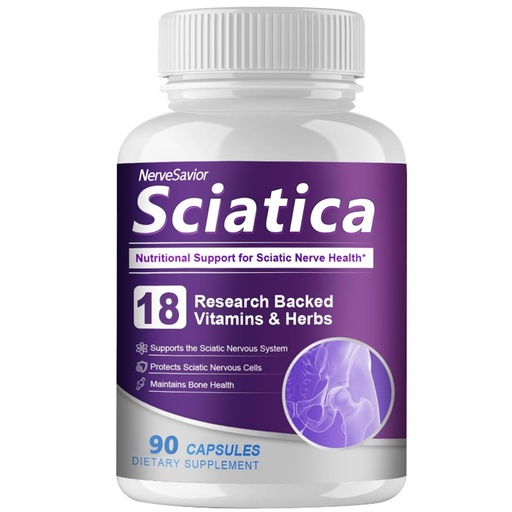[BRSREGA3CMHQE2T4] for Neuropathy，Sciatica Nerve Support Supplement - Alpha Lipoic Acid for Nerve Health in Feet, Hands & Legs - 90 Capsules