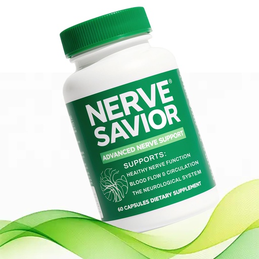 [BRSRGGQPOECAIFLP] Advanced Nerve Support with B Vitamins & Herbal Extracts - 60 Capsules