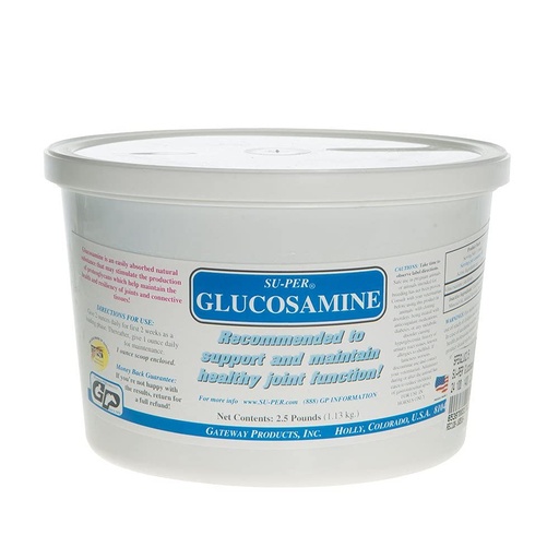 [BRSWIYT3C4NWEFAZ] Gateway SU-PER Glucosamine - 2.5 pounds Powder - 40 Servings