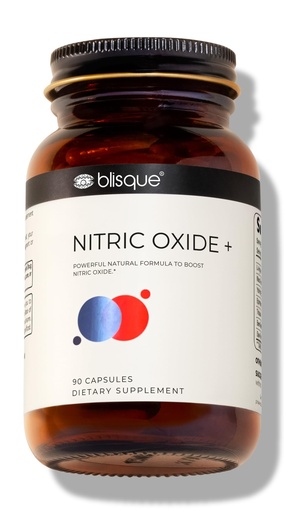 [BRSRMAIEBANWAC3H] Blisque – Natural Nitric Oxide Booster Supplement for Blood Flow Support and Circulation | Doctor-Approved | with L-Arginine, Cayenne Fruit, and Beet Root | 90 Capsules | Vegan and Non-GMO