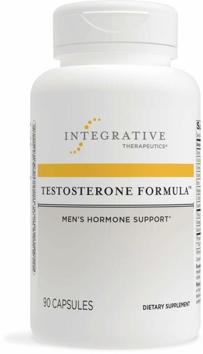 [BRSWIYAOBQBQODLA] Integrative Therapeutics Testosterone Formula - Adult Health Supplement for Men's Health Support* - Male Health Supplement - Supports Active Lifestyles - Vegetarian - 90 Capsules (30 Servings)