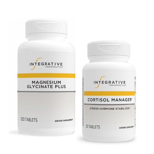[BRSREZAPB55GYH3J] Integrative Therapeutics Cortisol Manager & Magnesium Glycinate Plus