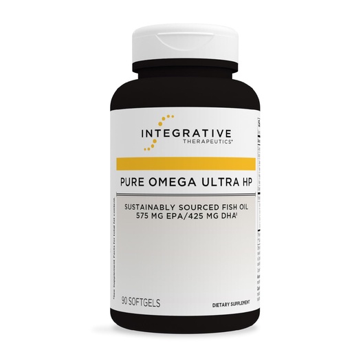 [BRSWK2T3CIFGY2LE] Integrative Therapeutics Pure Omega Ultra HP 1392 mg - Omega-3 Fish Oil Supplement with Essential Fatty Acids - Heart Health Support* - Gluten-Free & Dairy-Free - 90 Count (90 Servings)