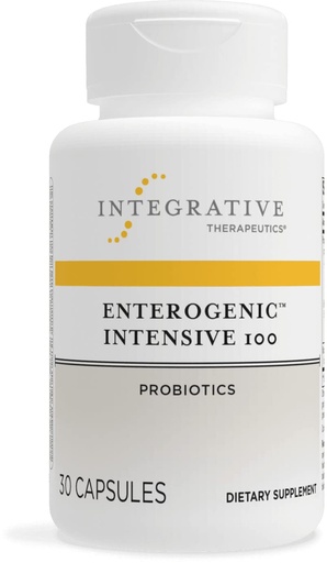 [BRSWI2TZAIPR4C3Y] Integrative Therapeutics Enterogenic Intensive 100 - Probiotic Supplement for Digestive Wellness* - GI Tract & Gut Health Support* - Gluten-Free - 30 Capsules (30 Servings)
