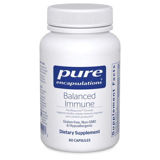 [BRSWGFIOBYFRMADH] Pure Encapsulations Balanced Immune | Joint, Gastrointestinal and Thyroid Function Support | 60 Capsules