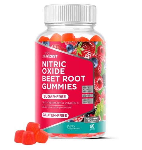 [BRSRAHA5DJ5BEADH] Beets Root Soft Chews Supplements - Support for Heart Health and Healthy Circulation Flow Naturally - Nitric Oxide Natural Beet Powder Vitamins Chewable Sugar Free Gummies for Men Women
